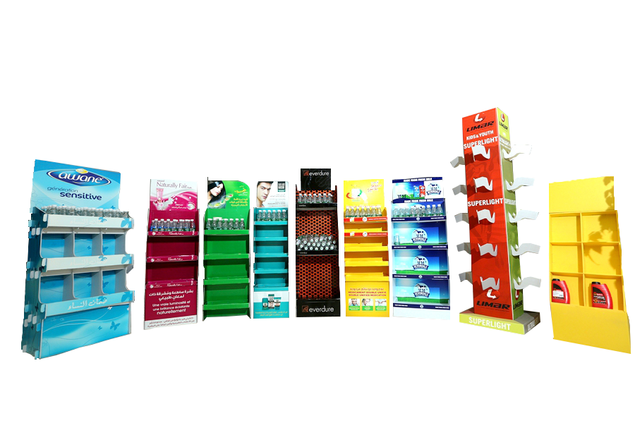 中空板展示架丨促銷架